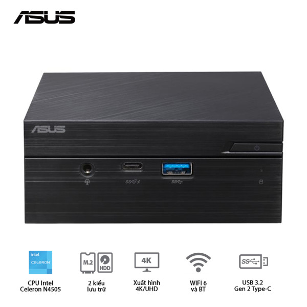 Máy bộ Mini PC Asus PN41-BBP097MV (Celeron N4505 / Intel UHD Graphics)