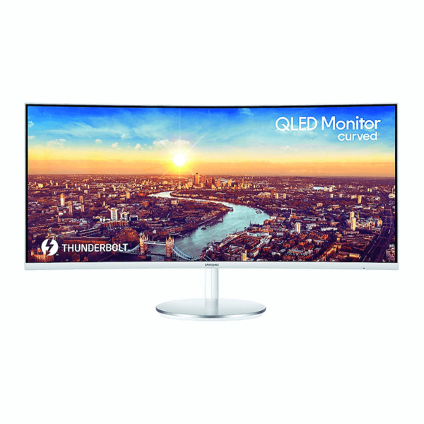 Màn Hình Samsung QLED LC34J791WTEXXV 34 inch WQHD 100Hz (Display Port, HDMI ,Type-C Thunderbolt 3 )