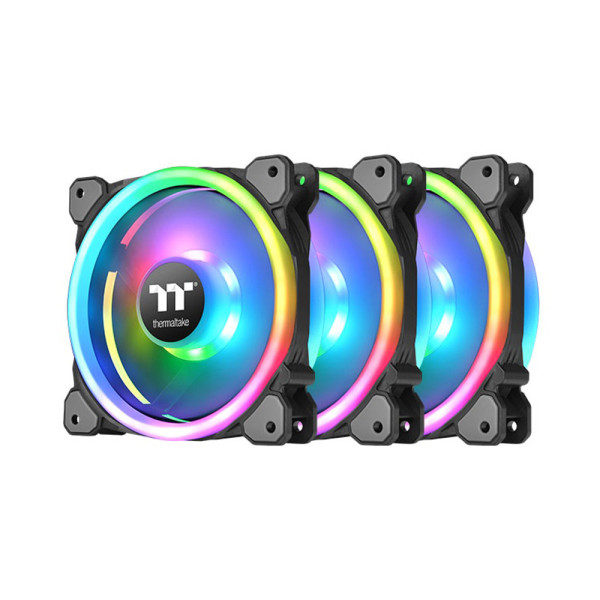 Bộ 3 Fan Case Thermaltake Ring Trio 12 RGB Radiator