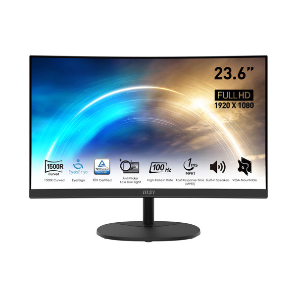 Màn hình cong MSI Pro MP2412C 24 inch FHD VA 100Hz (HDMI, DP)