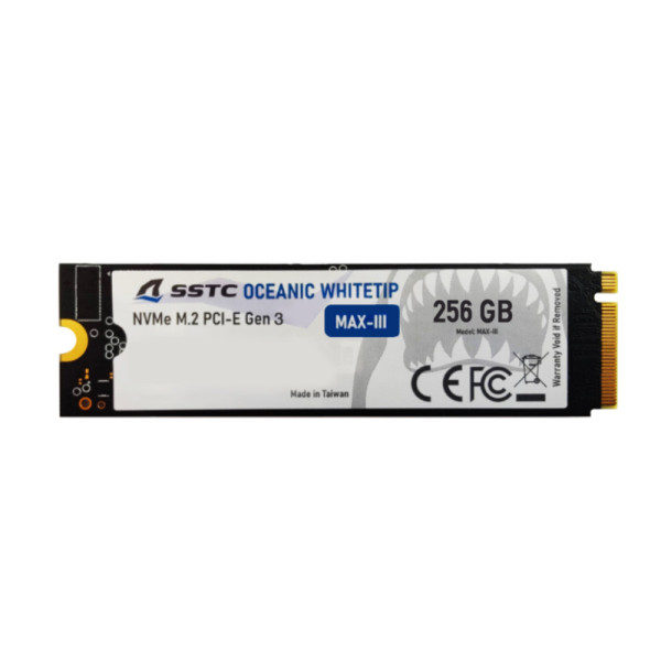 Ổ Cứng SSD SSTC Oceanic Whitetip Max III 256GB M.2 NVMe PCIe Gen3 x4