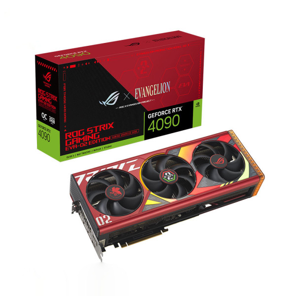 Card màn hình VGA ASUS ROG Strix GeForce RTX 4090 24GB GDDR6X OC EVA-02 Edition