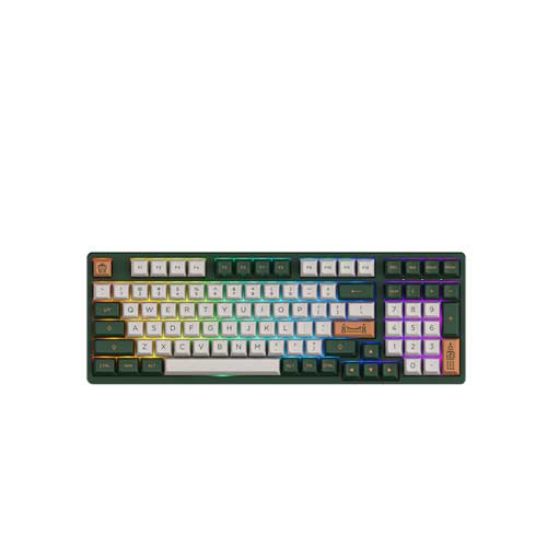 Bàn phím cơ AKKO 3098N Multi-modes World Tour London (Bluetooth 5.0 / Wireless 2.4Ghz / Hotswap / Foam tiêu âm / Foam đáy / TTC switch)