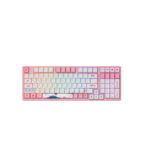 Bàn phím cơ AKKO 3068B Multi-modes World Tour Tokyo R2 (Bluetooth 5.0 / Wireless 2.4Ghz / Hotswap / Foam tiêu âm / AKKO CS Jelly sw)
