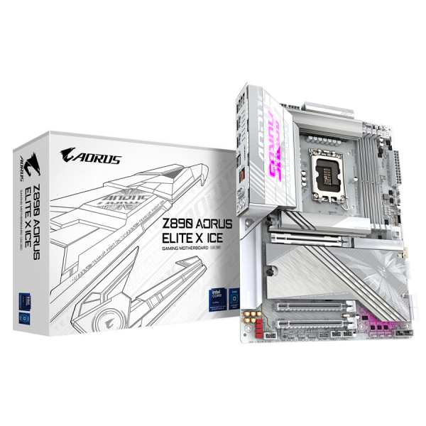 Bo Mạch Chủ Mainboard GIGABYTE Z890 AORUS ELITE X ICE