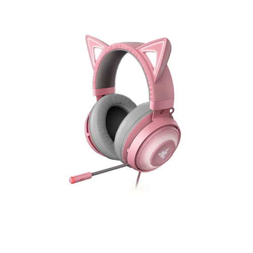 Tai nghe Razer Kraken BT Kitty-Hồng(Quartz)_RZ04-03520100-R3M1 | Hàng chính hãng