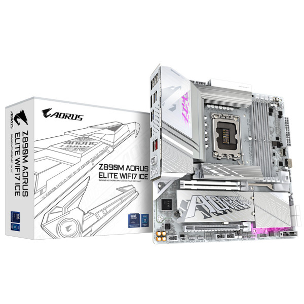 Mainboard GIGABYTE Z890M AORUS ELITE WIFI7 ICE DDR5
