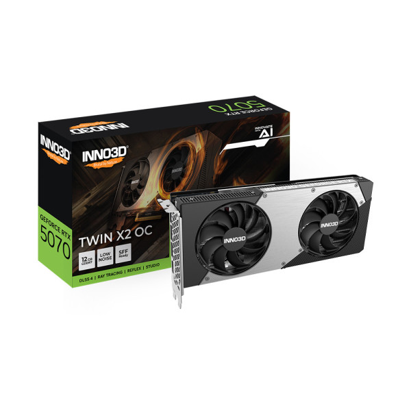 Card Màn Hình Inno3D GeForce RTX 5070 TWIN X2 OC 12G