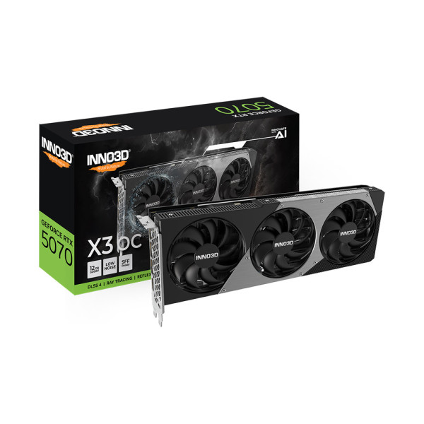 Card Màn Hình Inno3D GeForce RTX 5070 X3 OC 12G