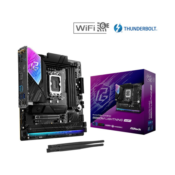 Bo mạch chủ ASRock B860M LIGHTNING WIFI