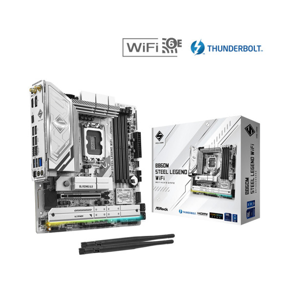 Bo mạch chủ ASRock B860M STEEL LEGEND WIFI