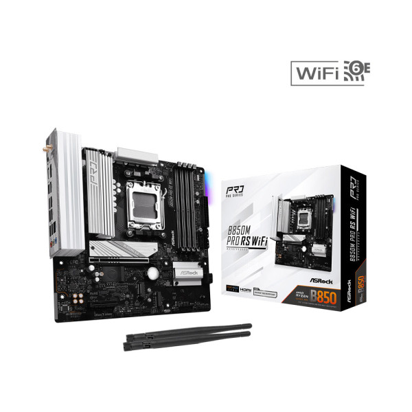 Bo Mạch Chủ Mainboard ASRock B850M PRO RS WIFI