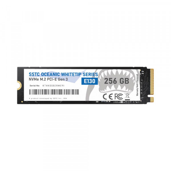 Ổ cứng SSD SSTC Oceanic Whitetip E130 256GB NVMe M.2 PCIe Gen 3 