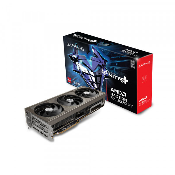 Card màn hình Sapphire Nitro+ AMD Radeon RX 9070 XT Gaming OC 16GB GDDR6