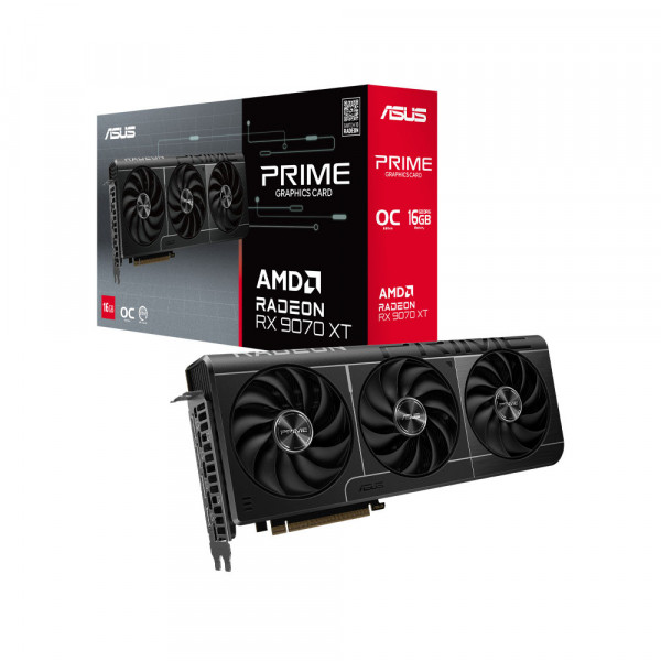 Card Màn Hình VGA ASUS Prime Radeon RX 9070 XT OC Edition 16GB