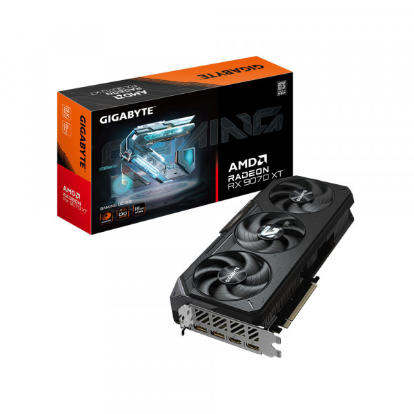 Card màn hình Gigabyte Radeon RX 9070 XT Gaming OC 16GB 