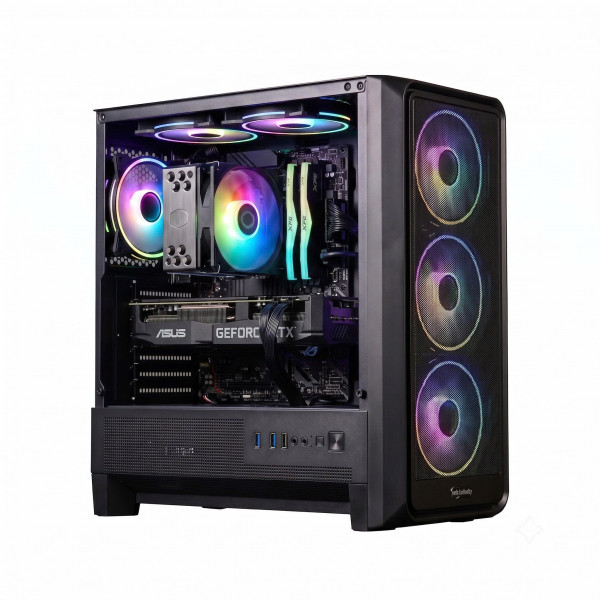 PC Gaming Cyber Ryzen 5 5500 | RTX 3050 6GB | Ram 16GB | SSD 500GB