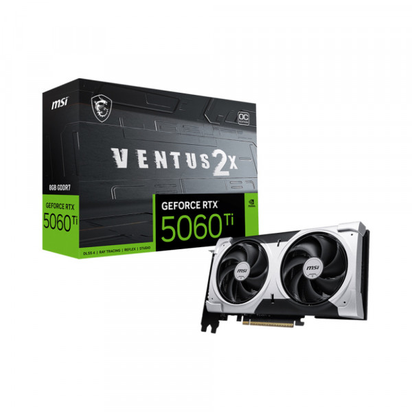 Card Màn Hình MSI GeForce RTX 5060 Ti 8G Ventus 2X OC