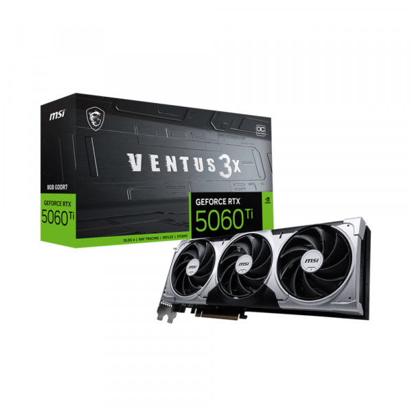 Card Màn Hình MSI GeForce RTX 5060 Ti 8G Ventus 3X OC