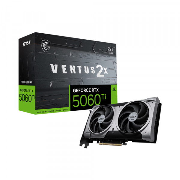 Card Màn Hình MSI GeForce RTX 5060 Ti 16G Ventus 2x OC