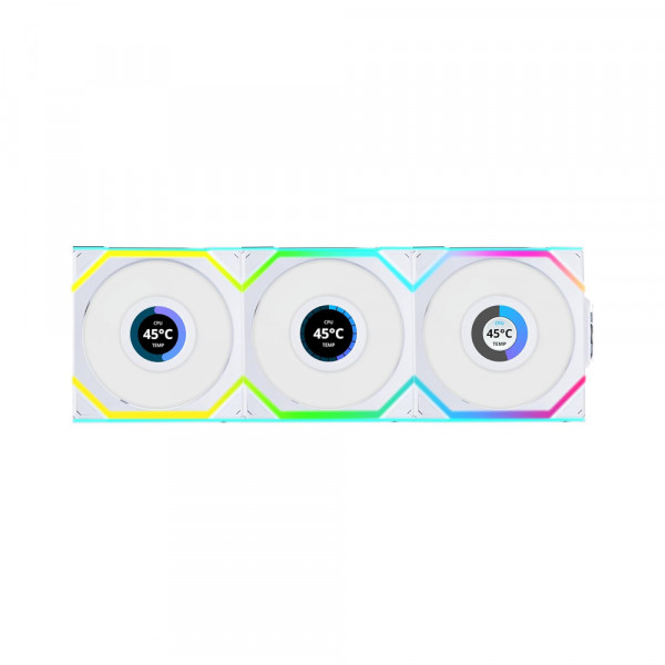 Bộ 3 FAN CASE LIAN LI UNI FAN SL Wireless LCD 120