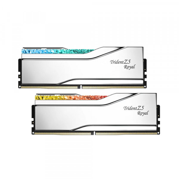 Ram DDR5 G.SKILL Trident Z5 Royal Neo RGB Silver 48GB (2x24GB) 8000MT/s CL40 EXPO