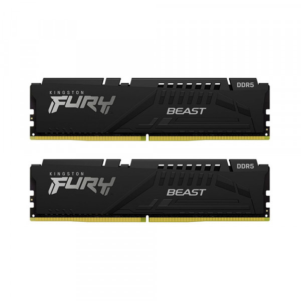 Ram DDR5 Kingston FURY Beast Black EXPO 64GB (2 x 32GB) 5600MHz CL36 DIMM Kit (KF556C36BBEK2-64)
