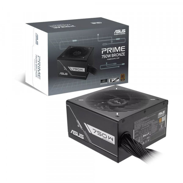 Nguồn ASUS Prime 750B Black 750W 80 Plus Bronze