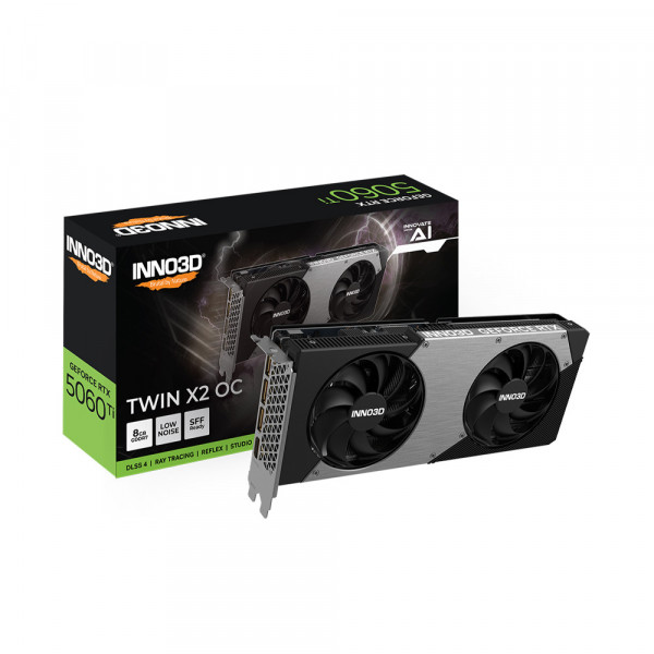 Card Màn Hình Inno3D GeForce RTX 5060 Ti 8G Twin X2 OC