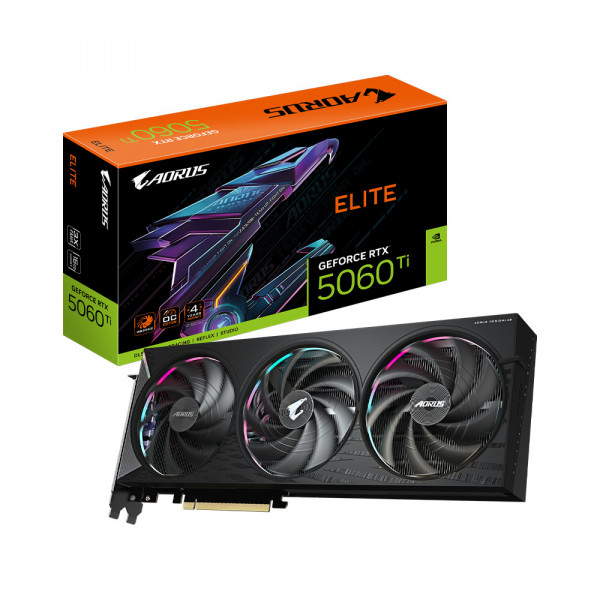 Card Màn Hình Gigabyte GeForce RTX 5060 Ti 16G Aorus Elite 