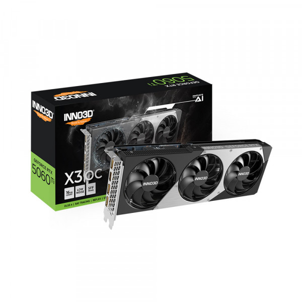 Card màn hình INNO3D GeForce RTX 5060 Ti 16GB X3 OC GDDR7