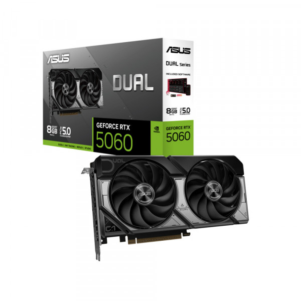 Card màn hình ASUS Dual GeForce RTX 5060 8GB GDDR7