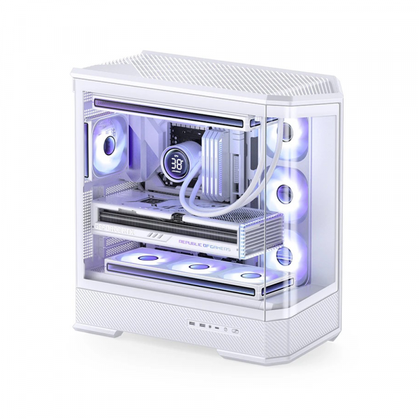 Vỏ Máy Tính Jonsbo D400 ATX White