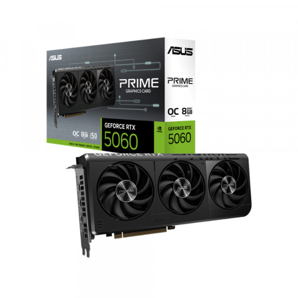 Card màn hình ASUS PRIME RTX 5060 OC Edition 8GB GDDR7