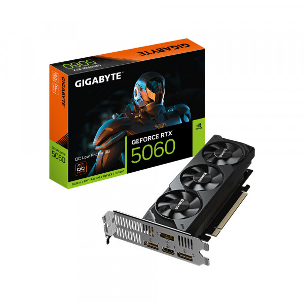 Card màn hình GIGABYTE GeForce RTX 5060 OC Edition Low Profile 8GB GDDR7