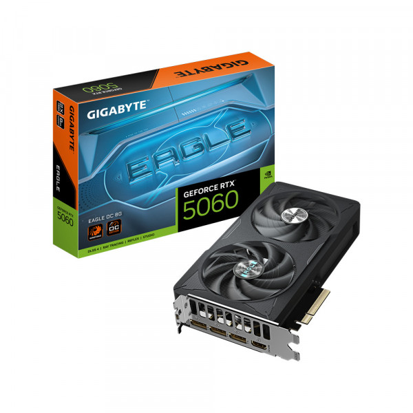 Card màn hình GIGABYTE GeForce RTX 5060 EAGLE OC Edition 8GB GDDR7