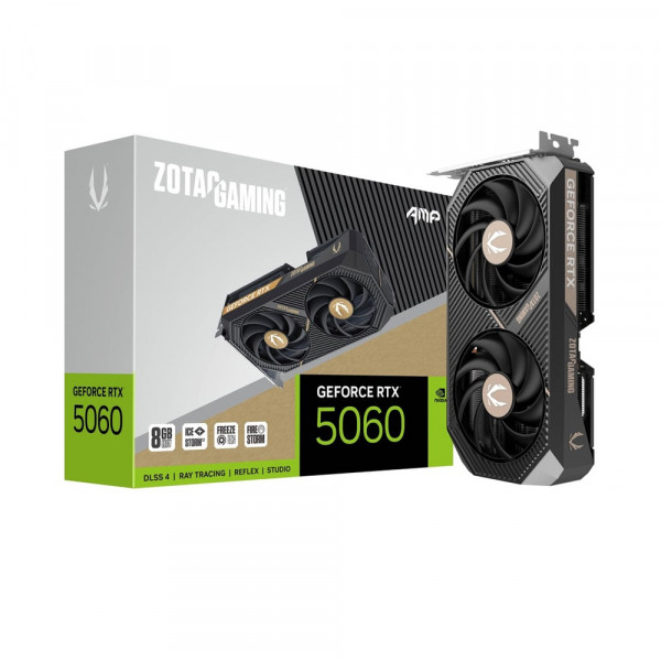 Card màn hình ZOTAC GAMING GeForce RTX 5060 AMP OC Edition 8GB GDDR7