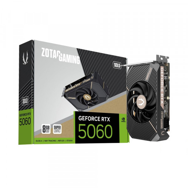 Card màn hình ZOTAC GAMING GeForce RTX 5060 SOLO 8GB GDDR7