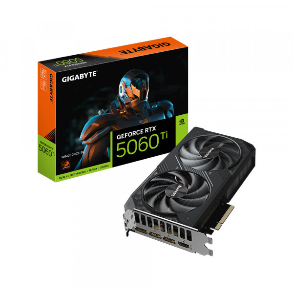 Card màn hình Gigabyte GeForce RTX 5060 Ti WINDFORCE 8GB GDDR7