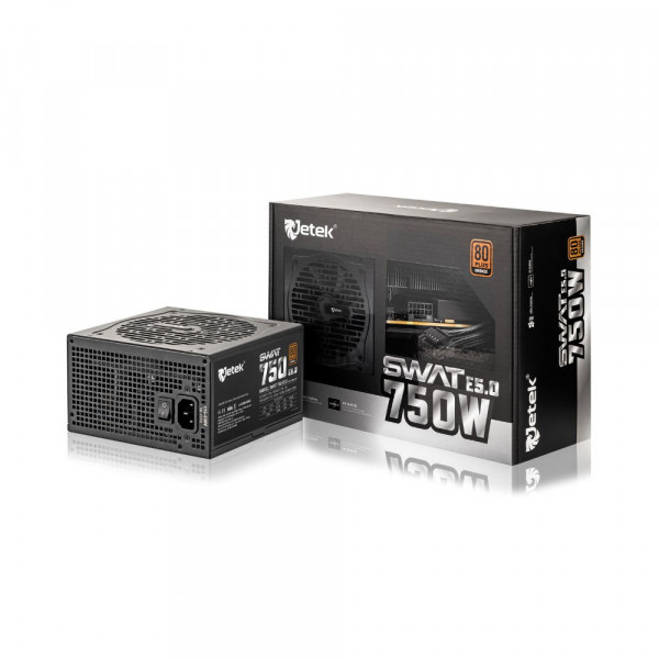Nguồn máy tính Jetek SWAT750 E5.0 750W 80 Plus Bronze