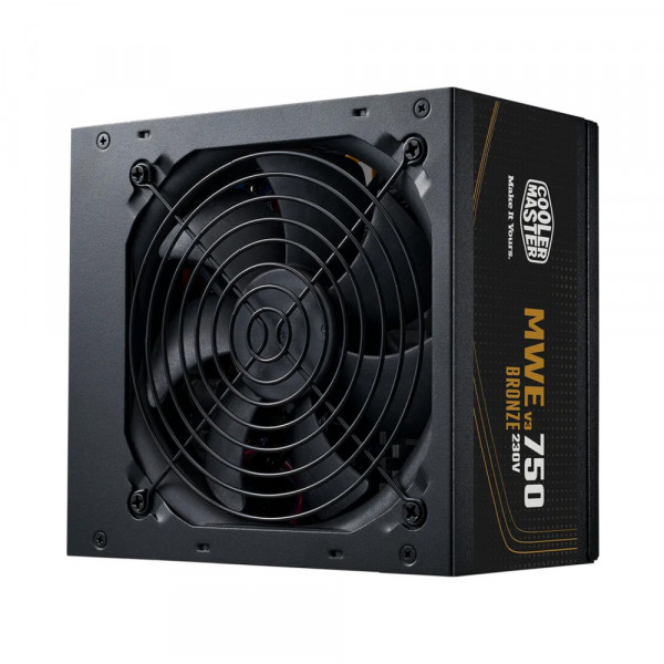 Nguồn máy tính Cooler Master MWE Bronze 750 V3 230V ATX 750W Non Modular 80 Plus Bronze