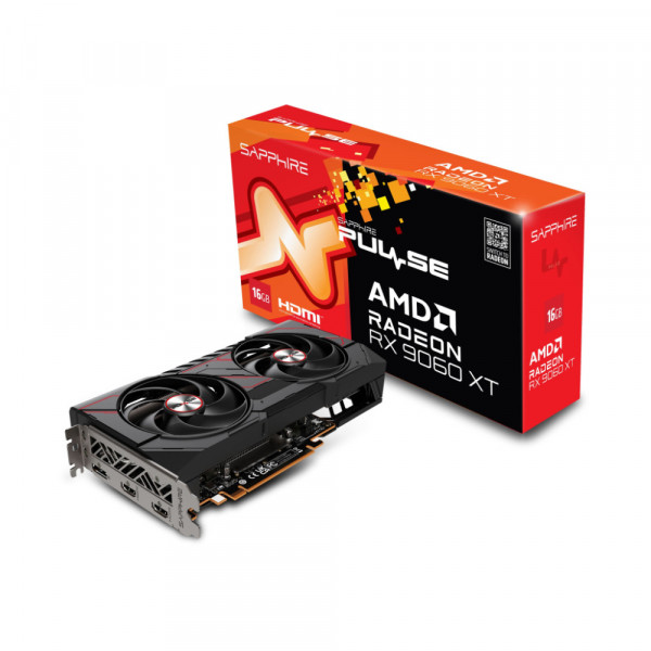 Card màn hình Sapphire Pulse Radeon RX 9060 XT Gaming OC 16GB GDDR6