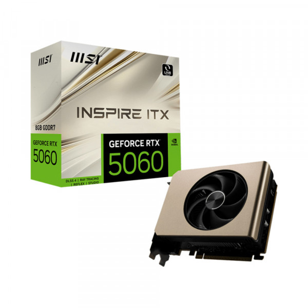 Card màn hình MSI GeForce RTX 5060 8G INSPIRE ITX
