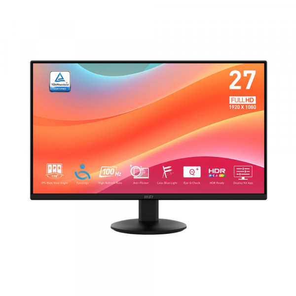 Màn hình MSI PRO MP272L 27 inch FHD 100Hz 1ms IPS