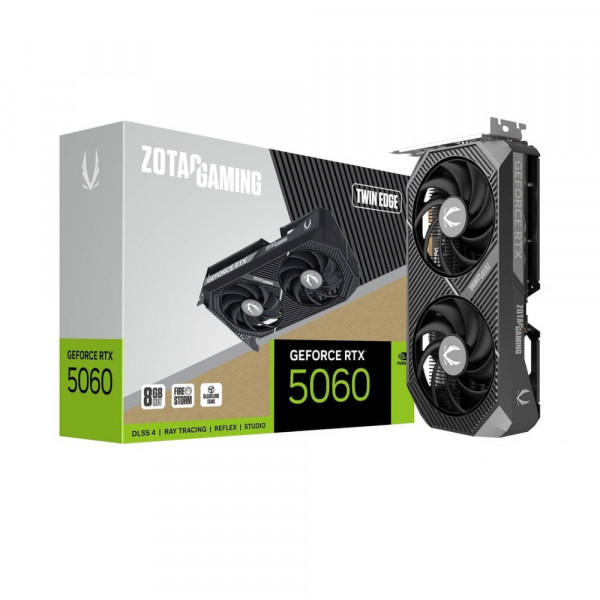 Card màn hình ZOTAC GAMING GeForce RTX 5060 Twin Edge 8GB GDDR7