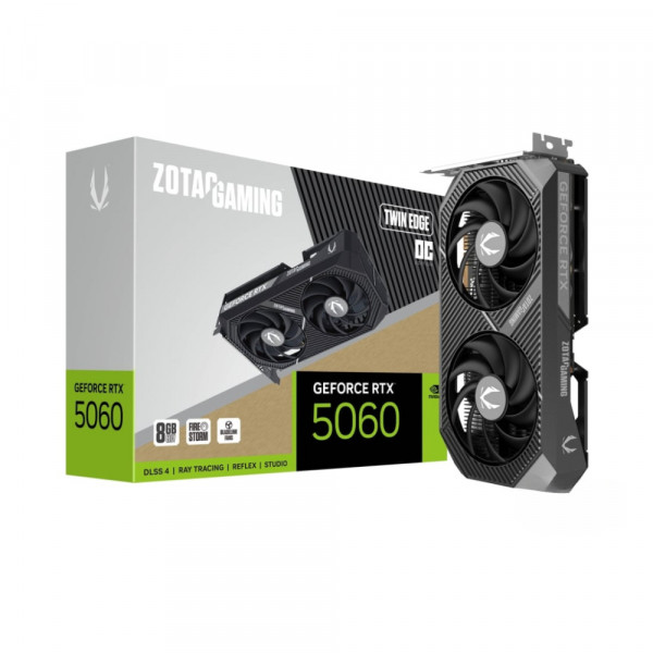 Card màn hình ZOTAC GAMING GeForce RTX 5060 Twin Edge OC 8GB GDDR7