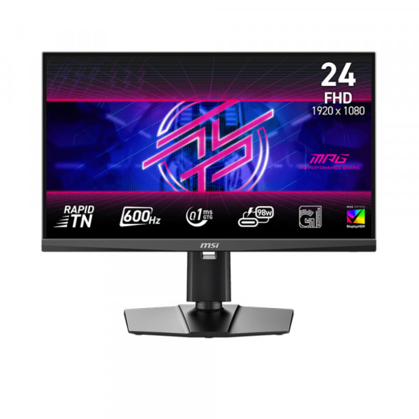 Màn hình Gaming MSI MPG 242R X60N 24.1 inch FHD 600Hz 0.1ms Rapid TN