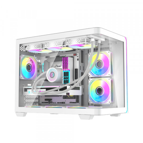 Vỏ Case DarkFlash L285M M-ATX White