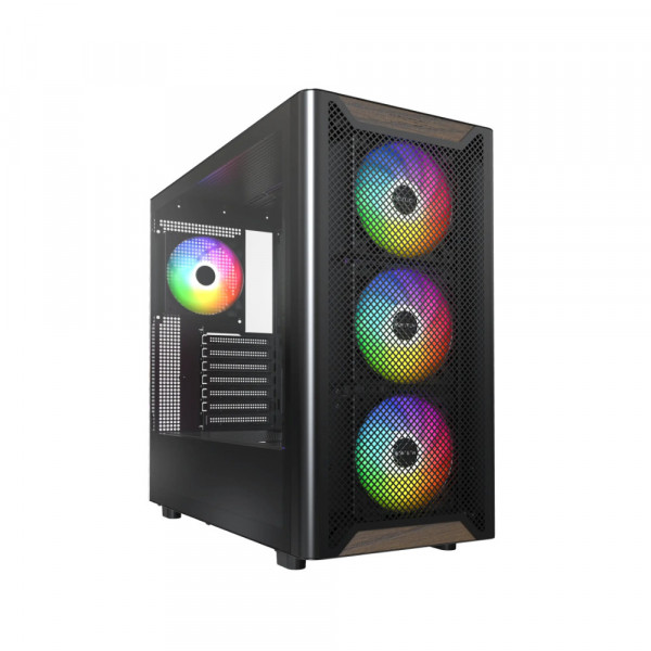 Vỏ Case Montech XR Wood ATX Mid Tower Black