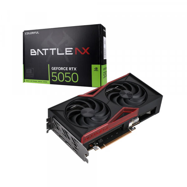 Card màn hình Colorful GeForce RTX 5050 Battle AX DUO 8GB GDDR6